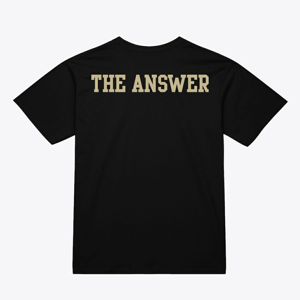 Allen Iverson Philadelphia 76ers Unisex Blockbuster Player Graphic T-Shirt - Black | Mitchell & Ness online