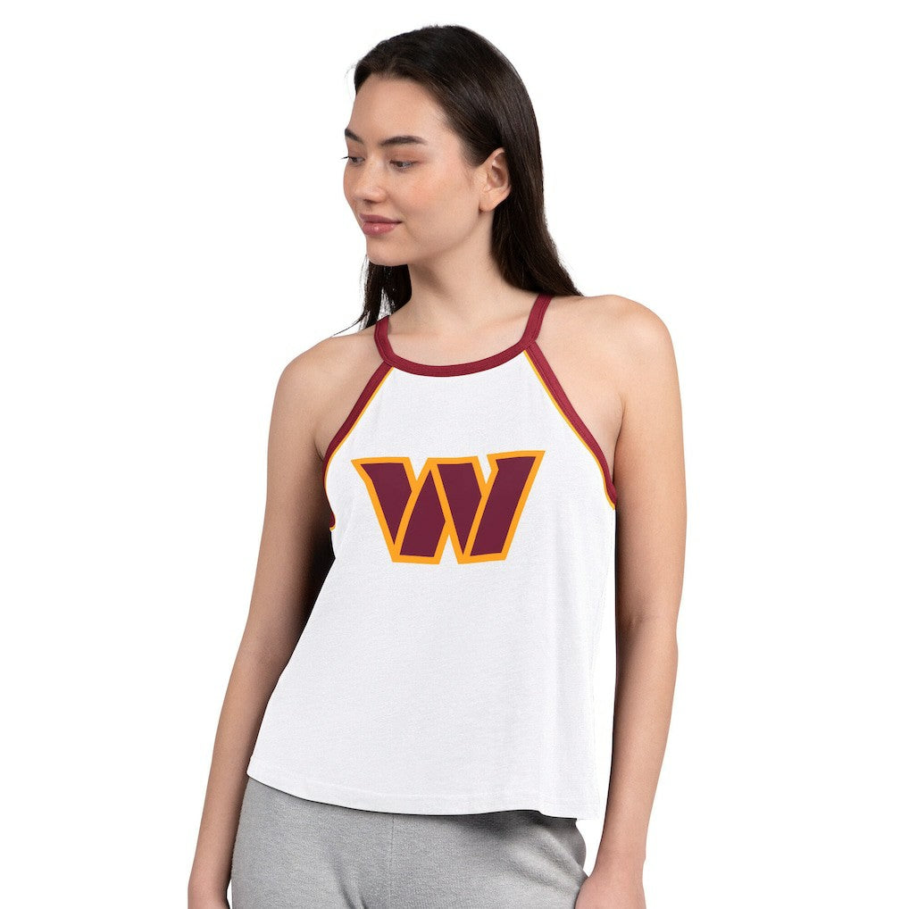 Washington Commanders G-III 4Her by Carl Banks Women's Redemption Win Slub Tank Top - White sale
