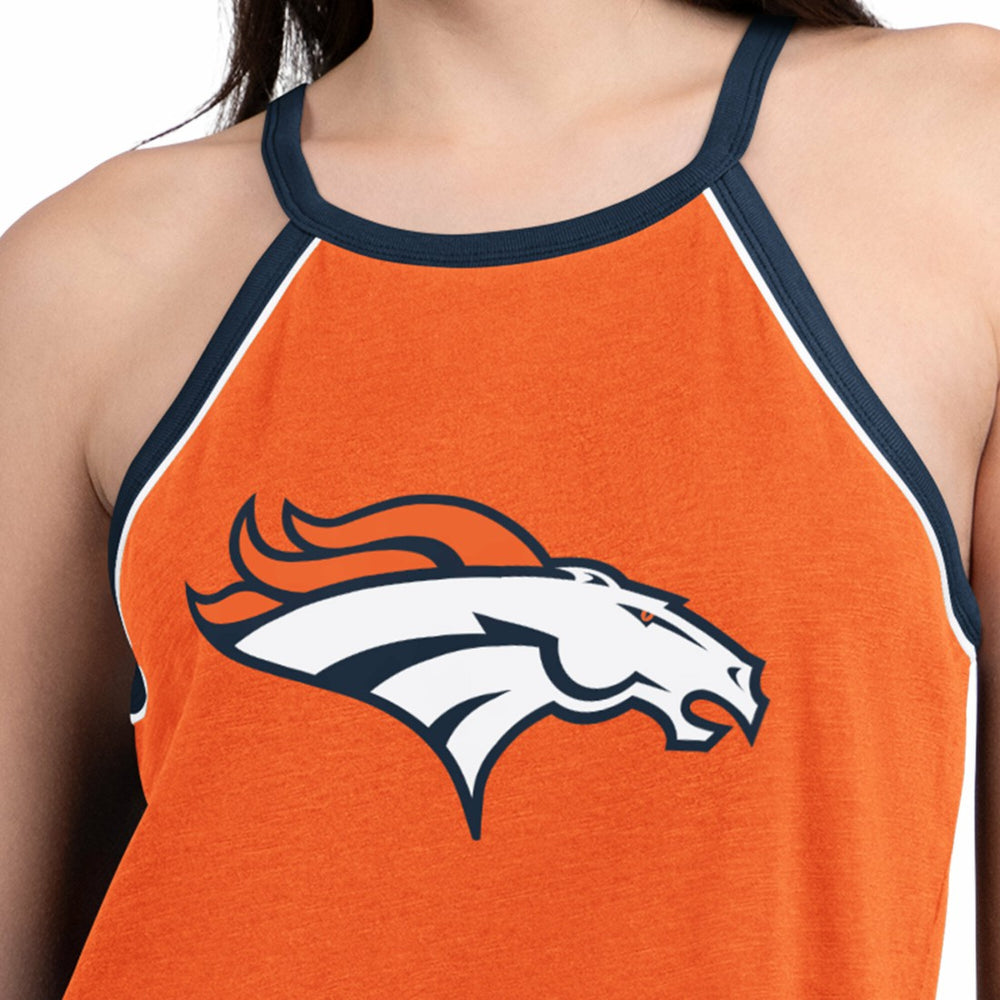 Denver Broncos G-III 4Her by Carl Banks Women's Redemption Win Slub Tank Top - Orange online
