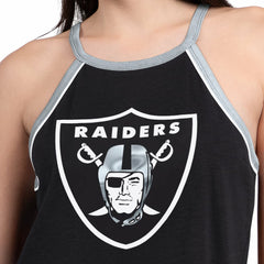 Las Vegas Raiders G-III 4Her by Carl Banks Women's Redemption Win Slub Tank Top - Black discount