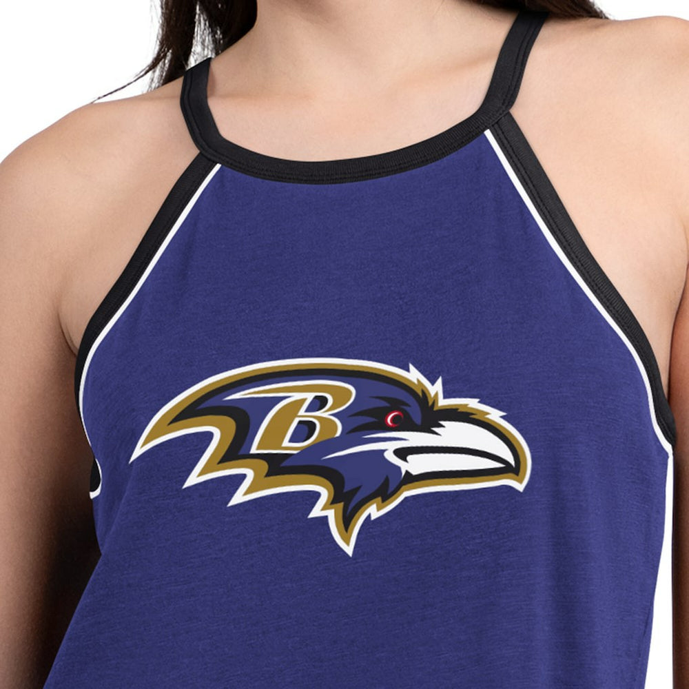 Baltimore Ravens G-III 4Her by Carl Banks Women's Redemption Win Slub Tank Top - Purple online