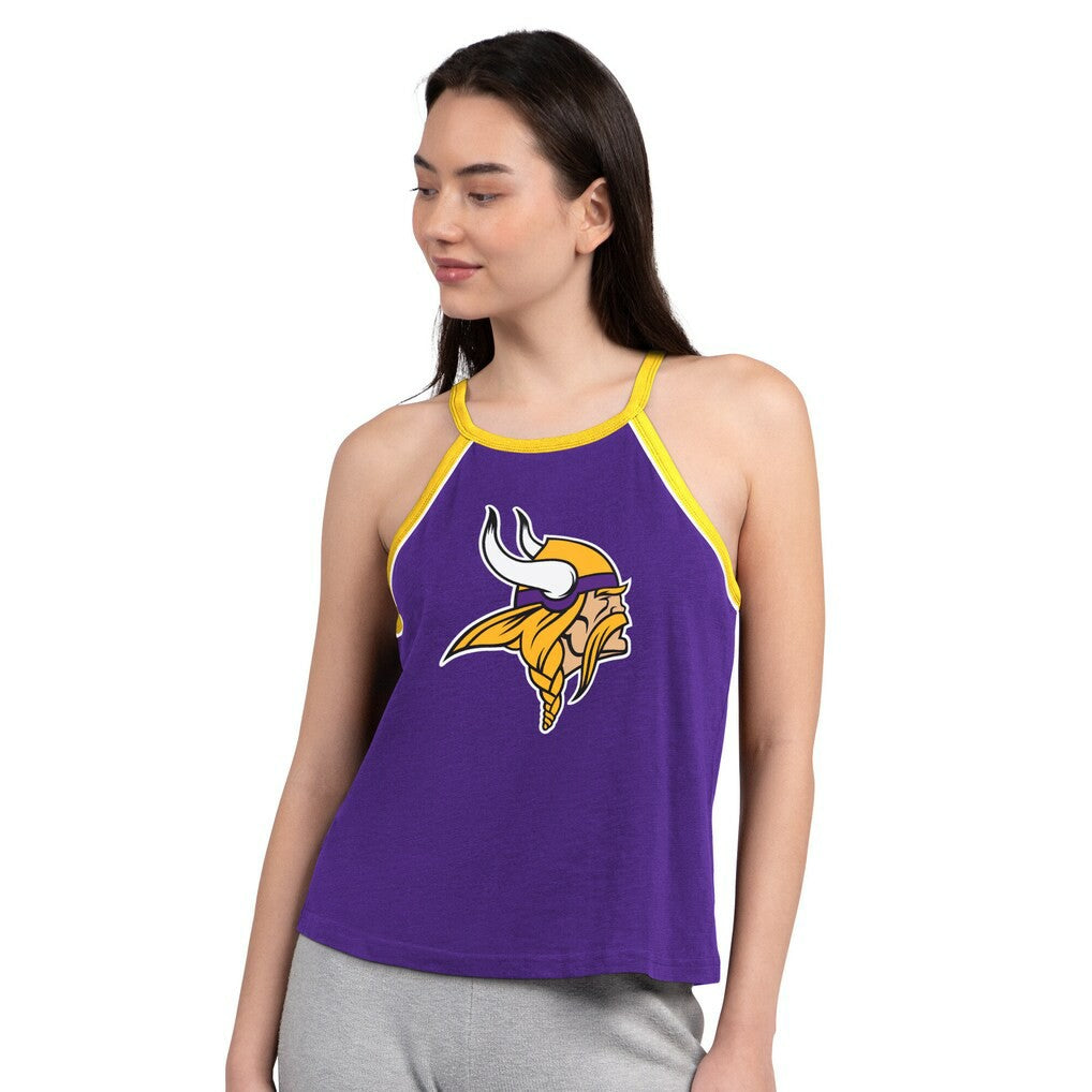Minnesota Vikings G-III 4Her by Carl Banks Women's Redemption Win Slub Tank Top - Purple outlet