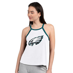 Philadelphia Eagles G-III 4Her by Carl Banks Women's Redemption Win Slub Tank Top - White discount