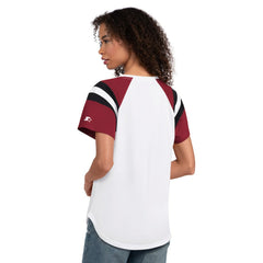 Arizona Cardinals Starter Women's Game On Notch Neck T-Shirt - White for sale
