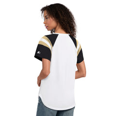 New Orleans Saints Starter Women's Game On Notch Neck T-Shirt - White sale