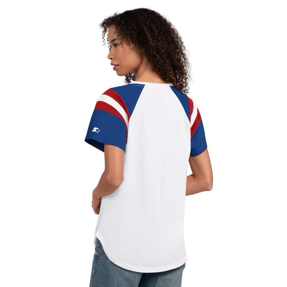 New York Giants Starter Women's Game On Notch Neck T-Shirt - White outlet