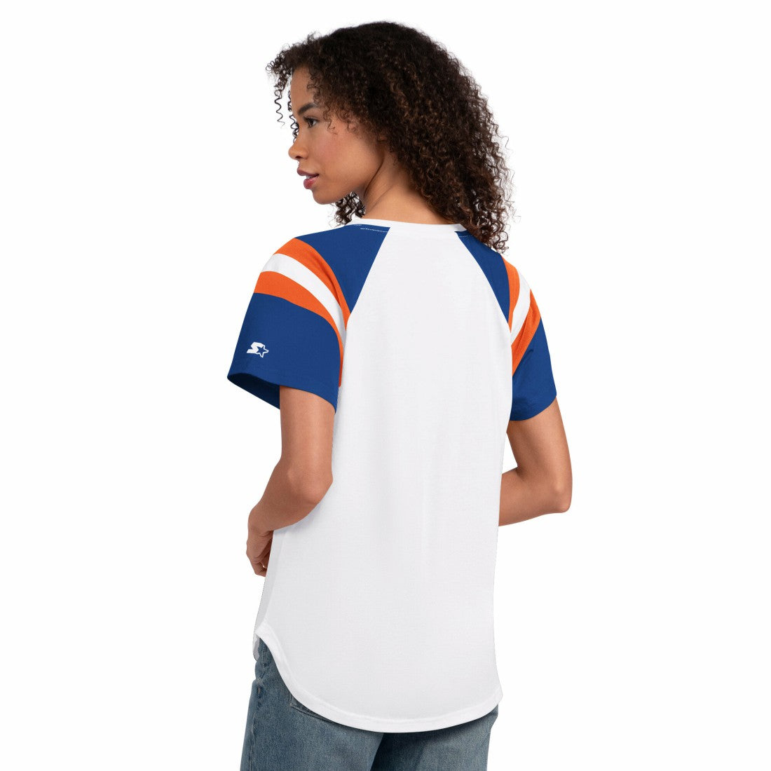Denver Broncos Starter Women's Game On Notch Neck T-Shirt - White online