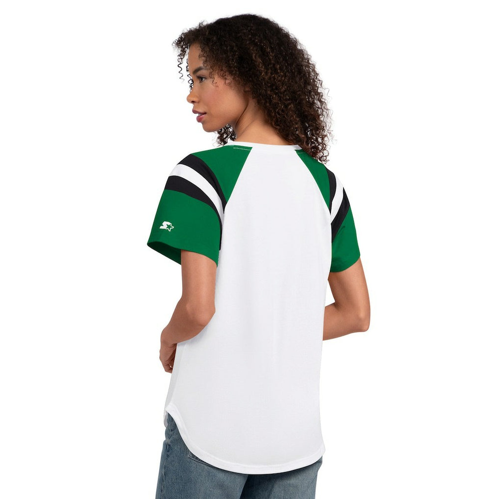 Philadelphia Eagles Starter Women's Game On Notch Neck T-Shirt - White outlet