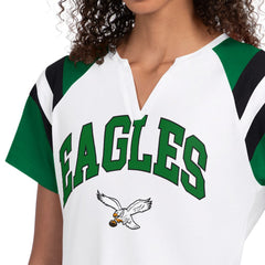 Philadelphia Eagles Starter Women's Game On Notch Neck T-Shirt - White outlet