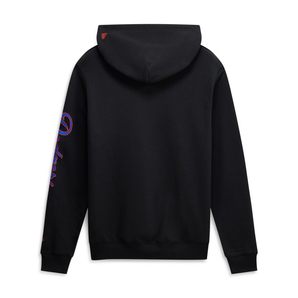Los Angeles Dodgers Dominican Republic Country Flag Hoodie - Black | New Era