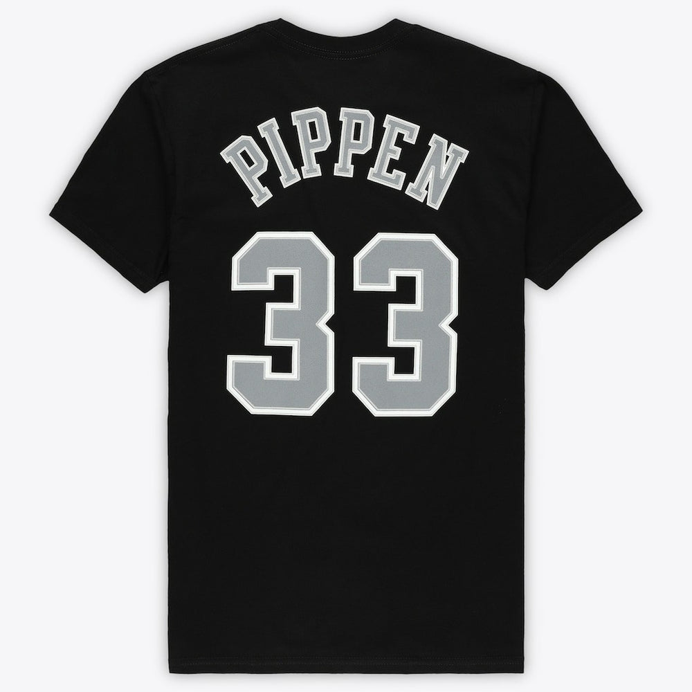 Scottie Pippen Chicago Bulls Unisex Hardwood Classics Reload 3.0 T-Shirt sale - Black | Mitchell & Ness online