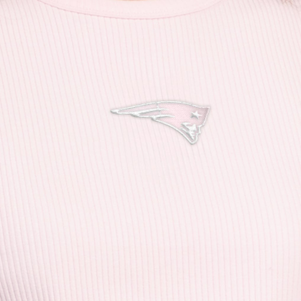 New England Patriots Starter Women's Travel Pastels Cropped Tank - Pastel Pink for sale