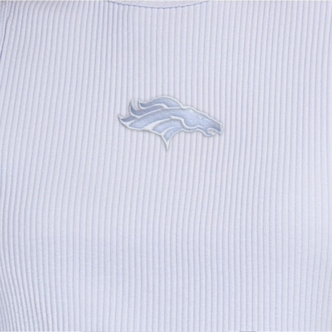 Denver Broncos Starter Women's Travel Pastels Cropped Tank - Pastel Blue sale