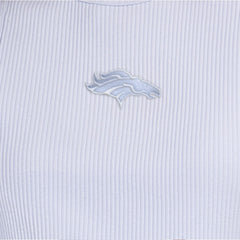 Denver Broncos Starter Women's Travel Pastels Cropped Tank - Pastel Blue sale