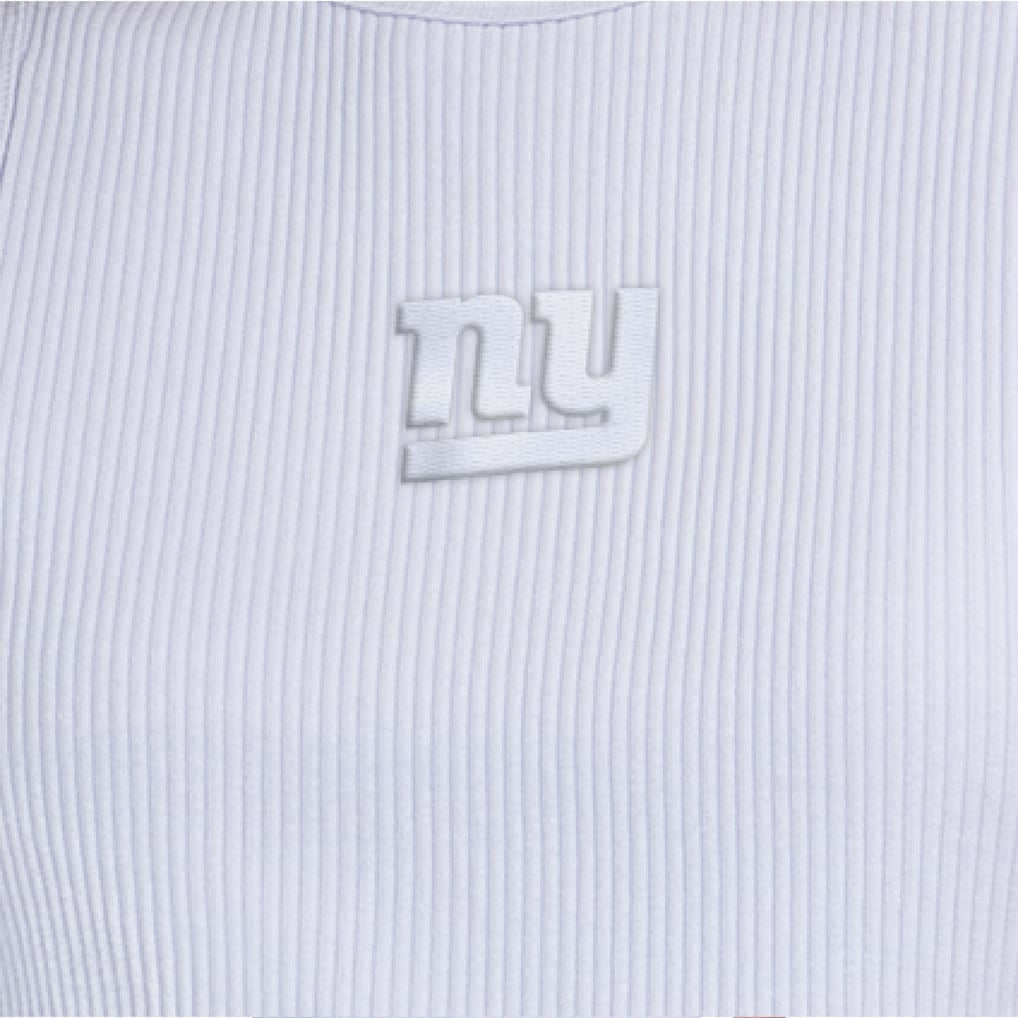 New York Giants Starter Women's Travel Pastels Cropped Tank - Pastel Blue online
