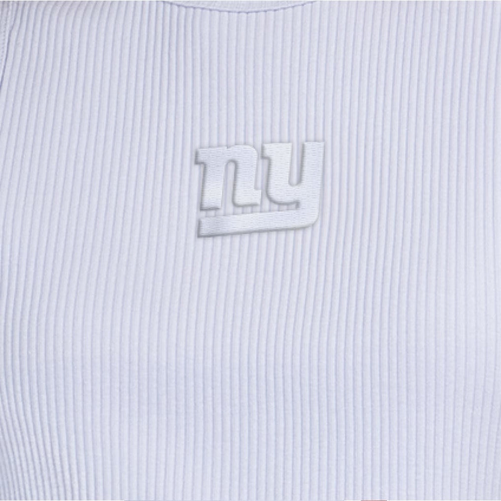 New York Giants Starter Women's Travel Pastels Cropped Tank - Pastel Blue online