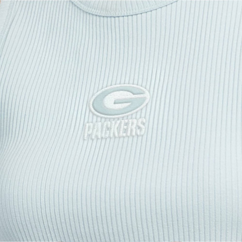 Green Bay Packers Starter Women's Travel Pastels Cropped Tank - Pastel Green discount