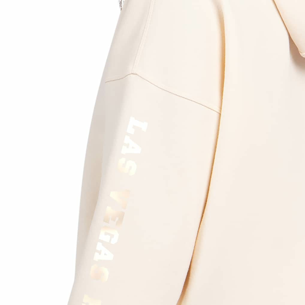 Las Vegas Raiders Starter Women's Pastels Relaxed Travel Hoodie - Cream discount