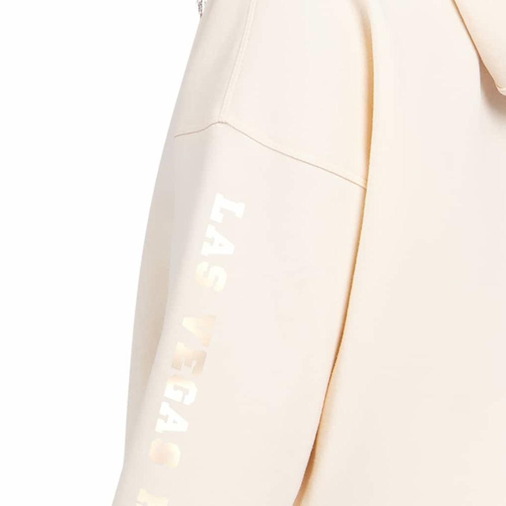 Las Vegas Raiders Starter Women's Pastels Relaxed Travel Hoodie - Cream discount