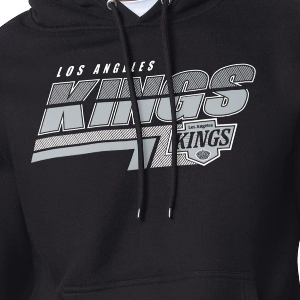 Los Angeles Kings Starter Logo Push Fleece Hoodie Black