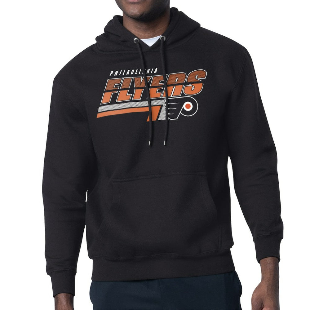 Philadelphia Flyers Starter Logo Push Fleece Hoodie Black