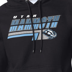 Utah Mammoth Starter Logo Push Fleece Hoodie Black