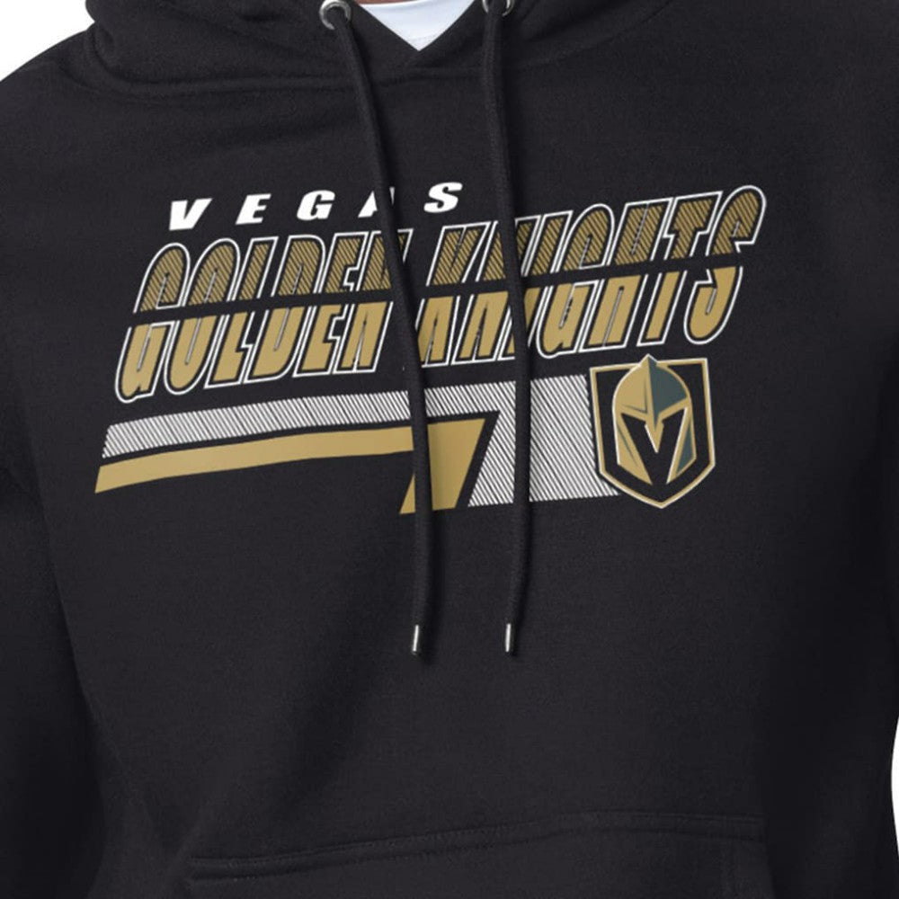 Vegas Golden Knights Starter Logo Push Fleece Hoodie Black