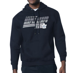Toronto Maple Leafs Starter Logo Push Fleece Hoodie Blue