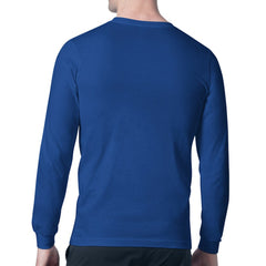 St. Louis Blues Starter Modern Tailsweep Long Sleeve T-Shirt Blue
