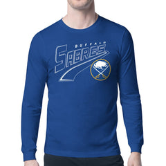 Buffalo Sabres Starter Modern Tailsweep Long Sleeve T-Shirt Royal