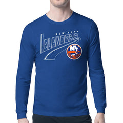 New York Islanders Starter Modern Tailsweep Long Sleeve T-Shirt Royal