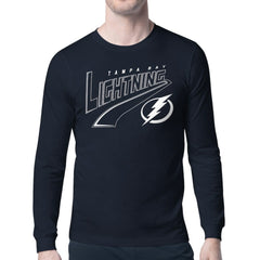 Tampa Bay Lightning Starter Modern Tailsweep Long Sleeve T-Shirt Blue