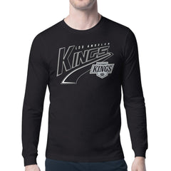 Los Angeles Kings Starter Modern Tailsweep Long Sleeve T-Shirt Black