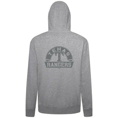 Texas Rangers Levelwear Podium Banner Arch Full-Zip Hoodie - Heather Gray