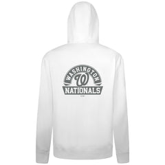 Washington Nationals Levelwear Podium Banner Arch Full-Zip Hoodie - White