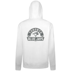 Toronto Blue Jays Levelwear Podium Banner Arch Full-Zip Hoodie - White