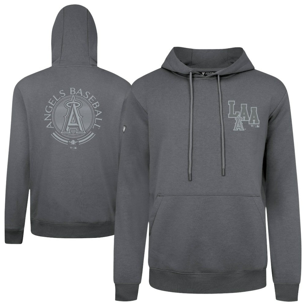 Los Angeles Angels Levelwear Podium Valiant Hoodie - Gray