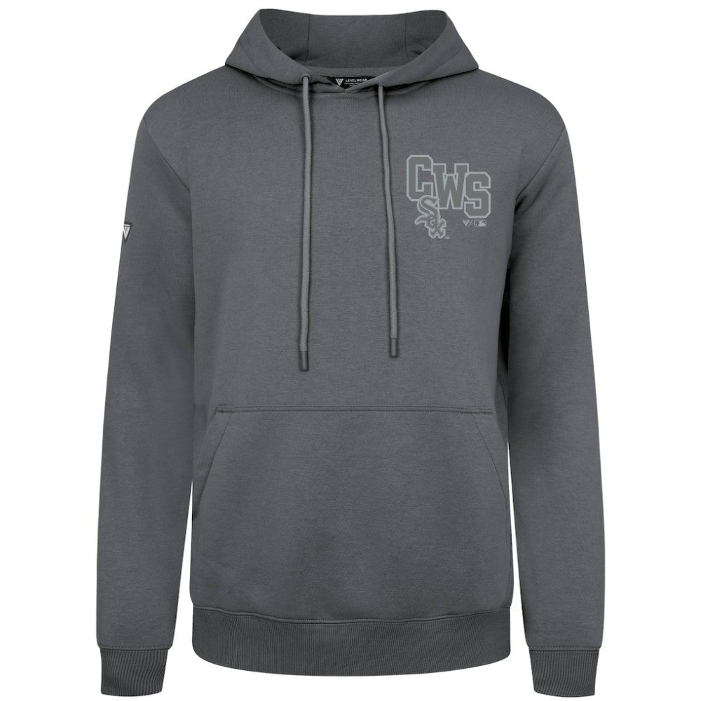 Chicago White Sox Levelwear Podium Valiant Hoodie - Gray