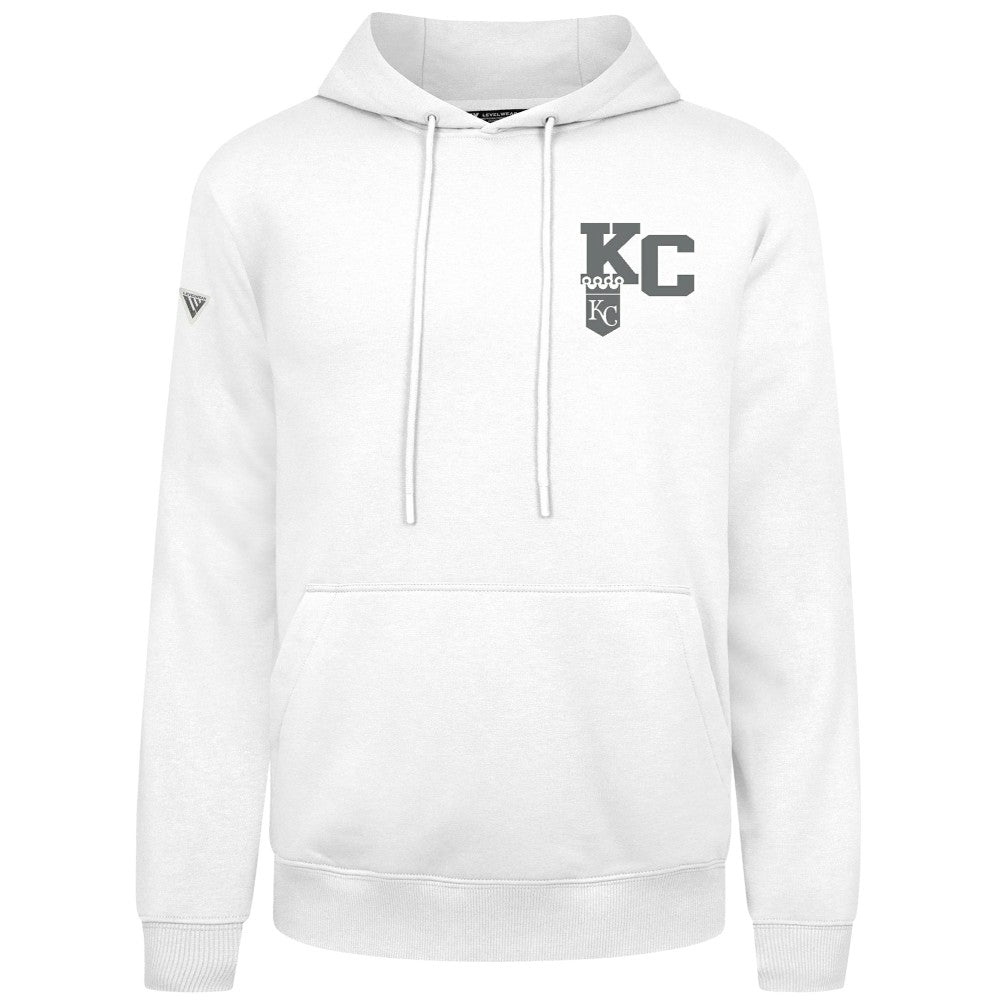 Kansas City Royals Levelwear Podium Valiant Hoodie - White
