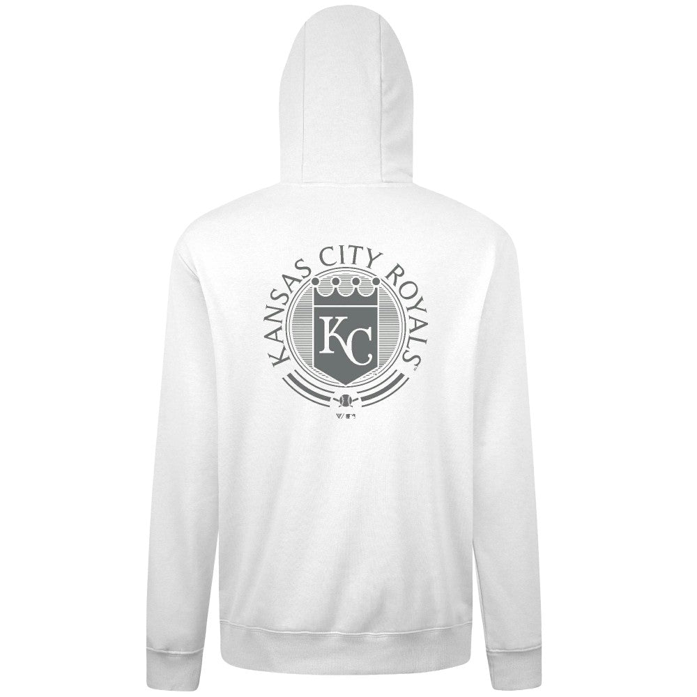 Kansas City Royals Levelwear Podium Valiant Hoodie - White
