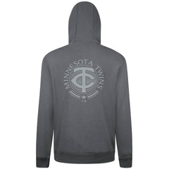 Minnesota Twins Levelwear Podium Valiant Hoodie - Gray