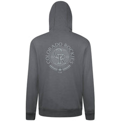 Colorado Rockies Levelwear Podium Valiant Hoodie - Gray