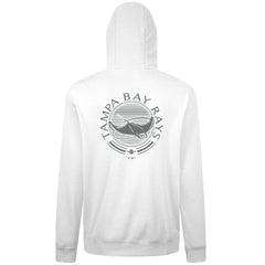 Tampa Bay Rays Levelwear Podium Grain Hoodie - White