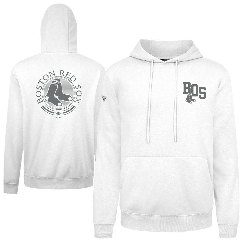 Boston Red Sox Levelwear Podium Grain Hoodie - White