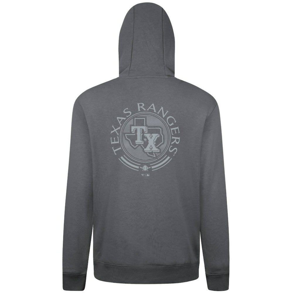 Texas Rangers Levelwear Podium Grain Hoodie - Gray