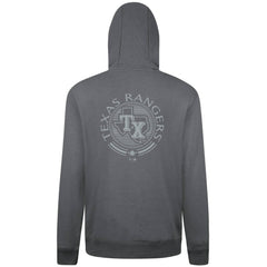 Texas Rangers Levelwear Podium Grain Hoodie - Gray