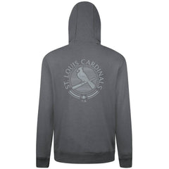 St. Louis Cardinals Levelwear Podium Grain Hoodie - Gray