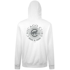 Chicago Cubs Levelwear Podium Grain Hoodie - White