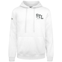 St. Louis Cardinals Levelwear Podium Grain Hoodie - White