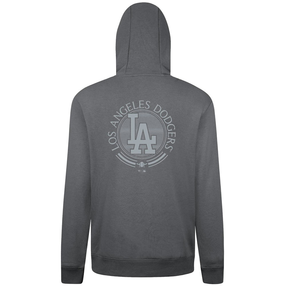 Los Angeles Dodgers Levelwear Podium Grain Hoodie - Gray